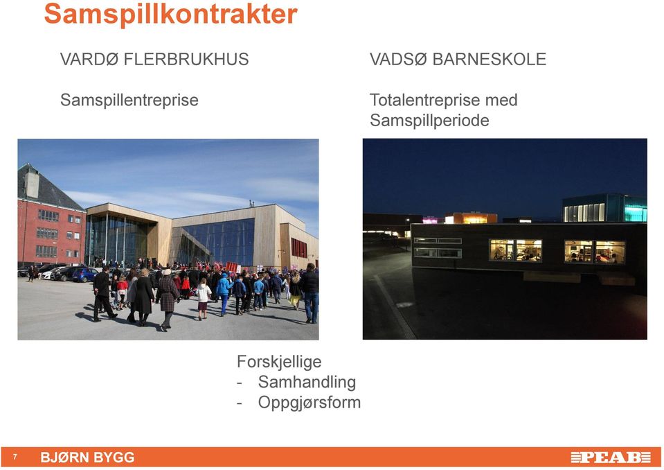 Totalentreprise med Samspillperiode