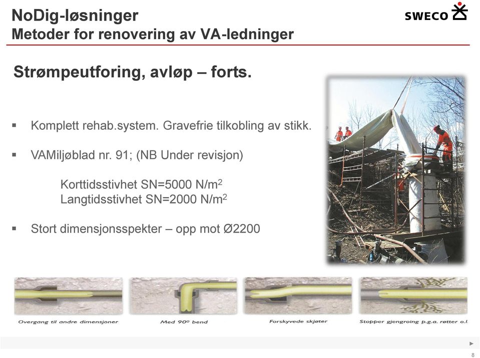 91; (NB Under revisjon) Korttidsstivhet SN=5000 N/m 2