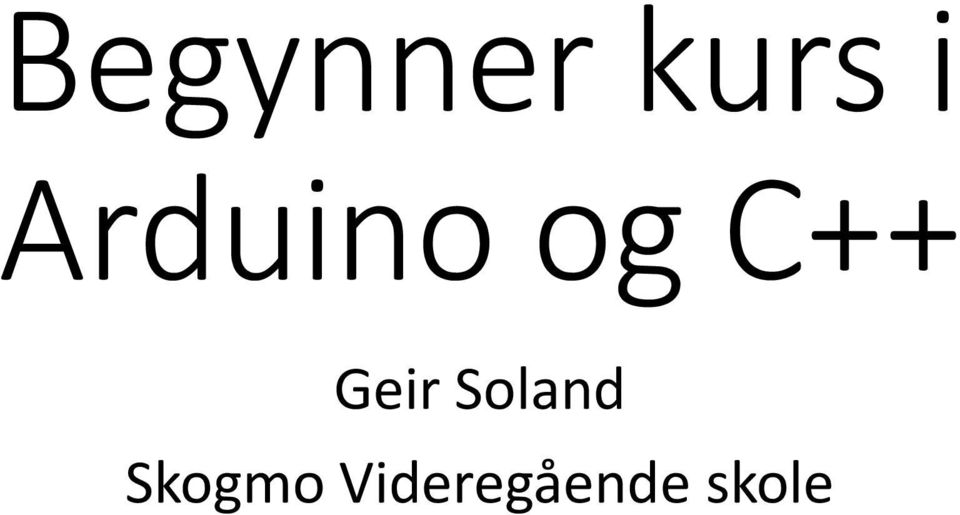 Geir Soland