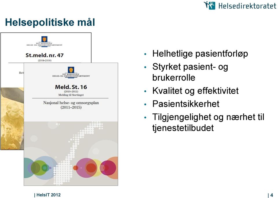 effektivitet Pasientsikkerhet