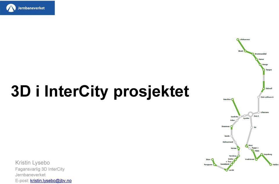 3D InterCity Jernbaneverket