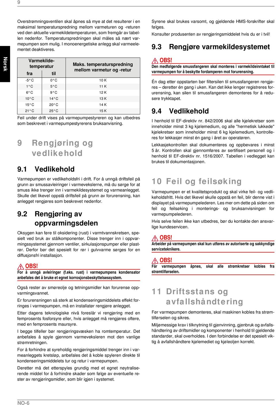 Konsulter produsenten av rengjøringsmiddelet hvis du er i tvil! 9.