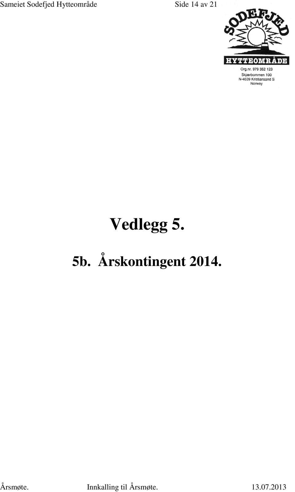 av 21 Vedlegg 5. 5b.