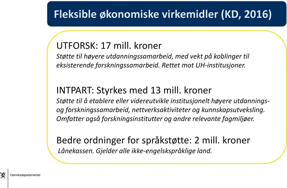 INTPART: Styrkes med 13 mill.