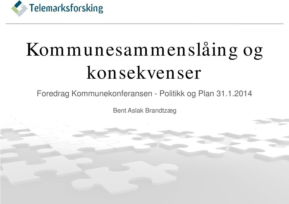 Kommunekonferansen - Politikk