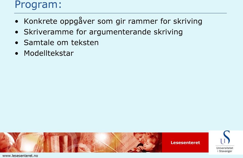 argumenterande skriving Samtale om