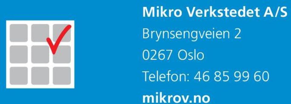 0267 Oslo Telefon: