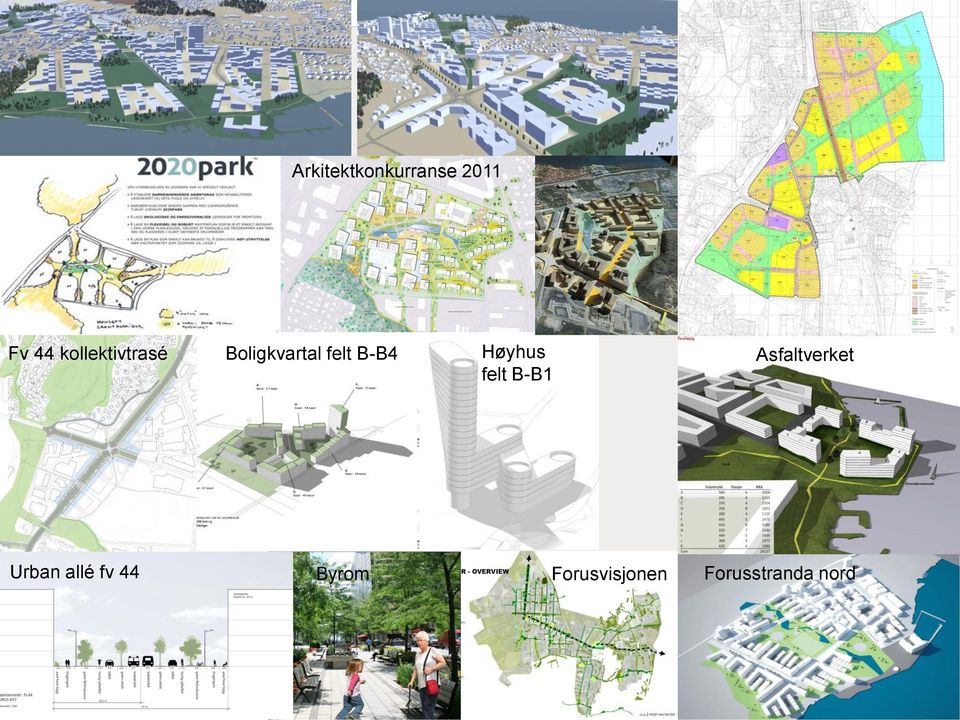 Høyhus felt B-B1 Asfaltverket Urban