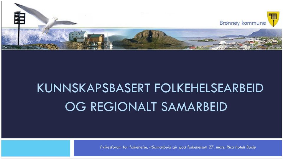 folkehelse, «Samarbeid gir god