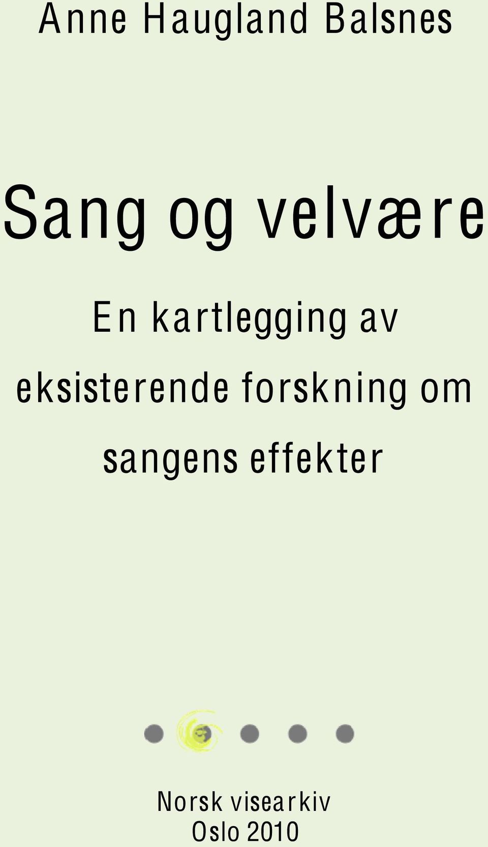 eksisterende forskning om