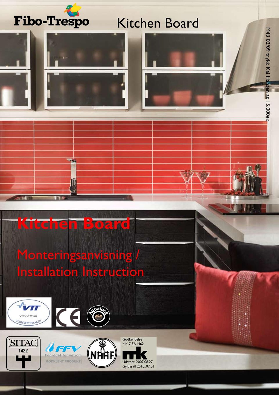 Installation Instruction Godkendelse MK 7.