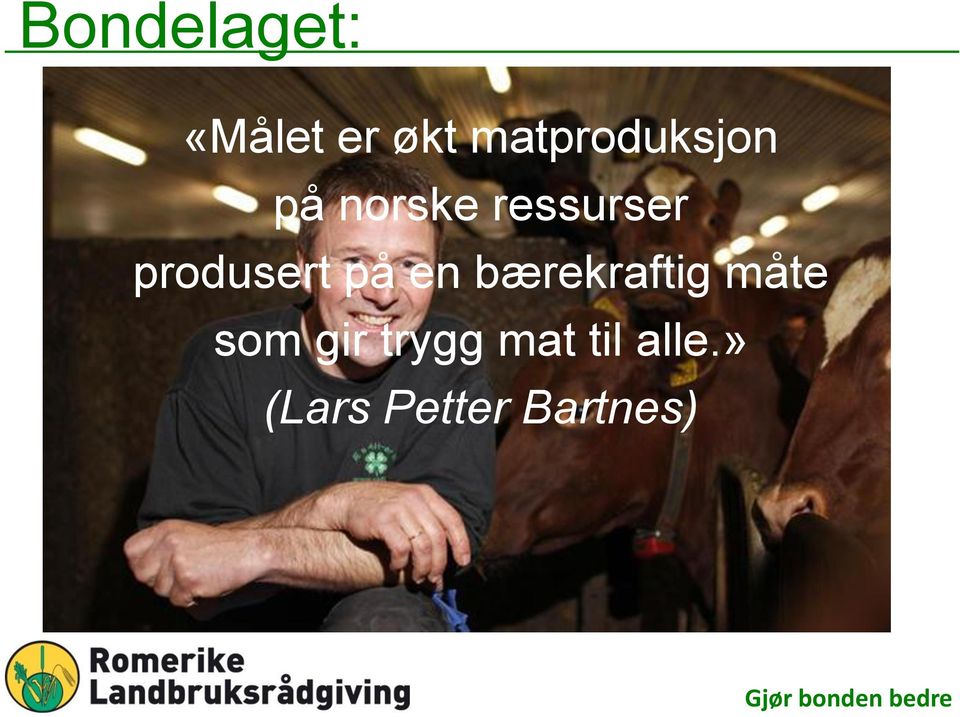 produsert på en bærekraftig måte