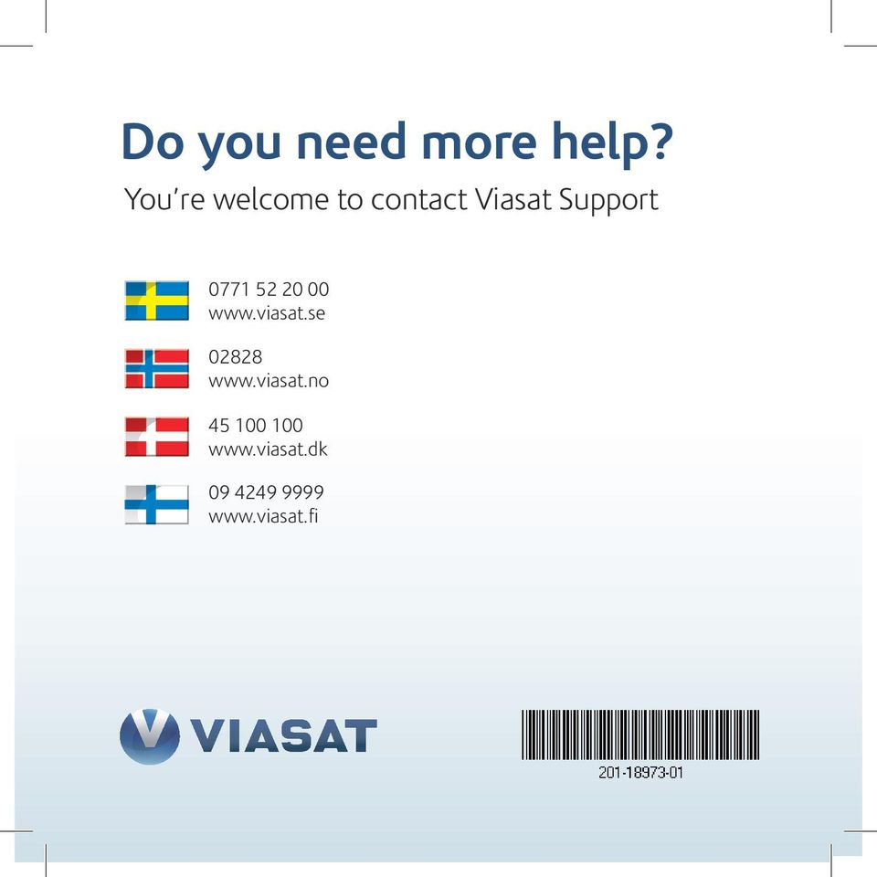 0771 52 20 00 www.viasat.se 02828 www.