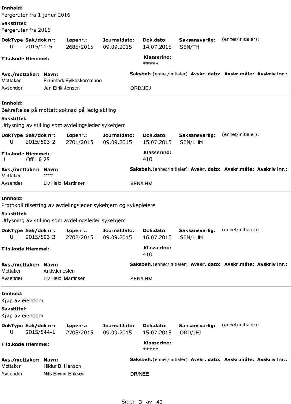 avdelingsleder sykehjem 2015/503-2 2701/2015 15.07.2015 Off.