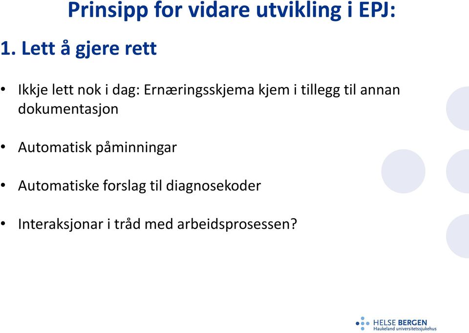 kjem i tillegg til annan dokumentasjon Automatisk