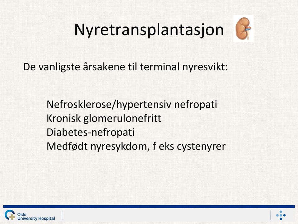 nefropati Kronisk glomerulonefritt