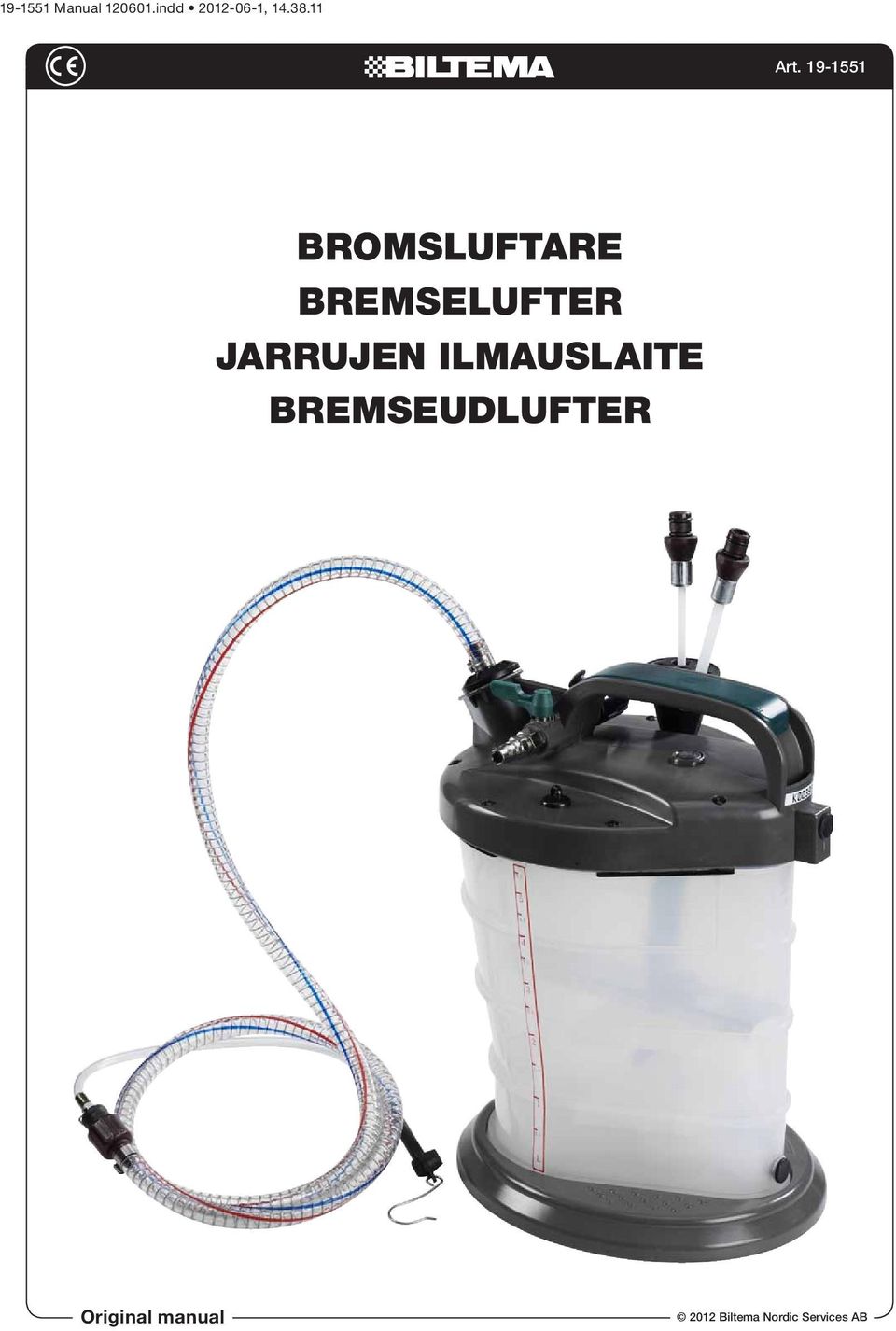 19-1551 BROMSLUFTARE BREMSELUFTER JARRUJEN