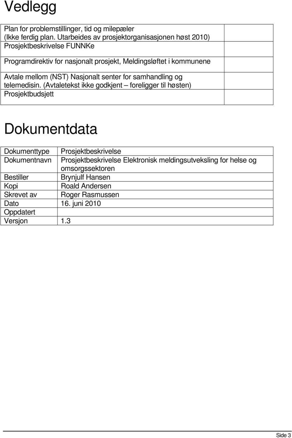 mellom (NST) Nasjonalt senter for samhandling og telemedisin.