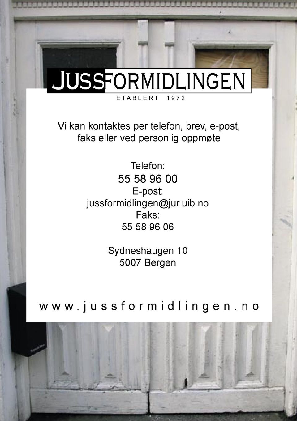 jussformidlingen@jur.uib.