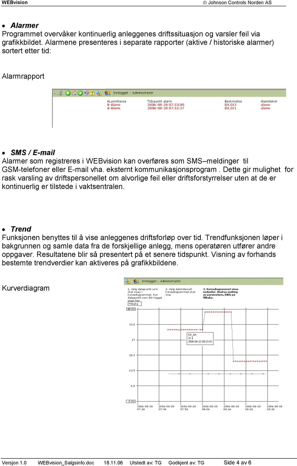 GSM-telefoner eller E-mail vha. eksternt kommunikasjonsprogram.