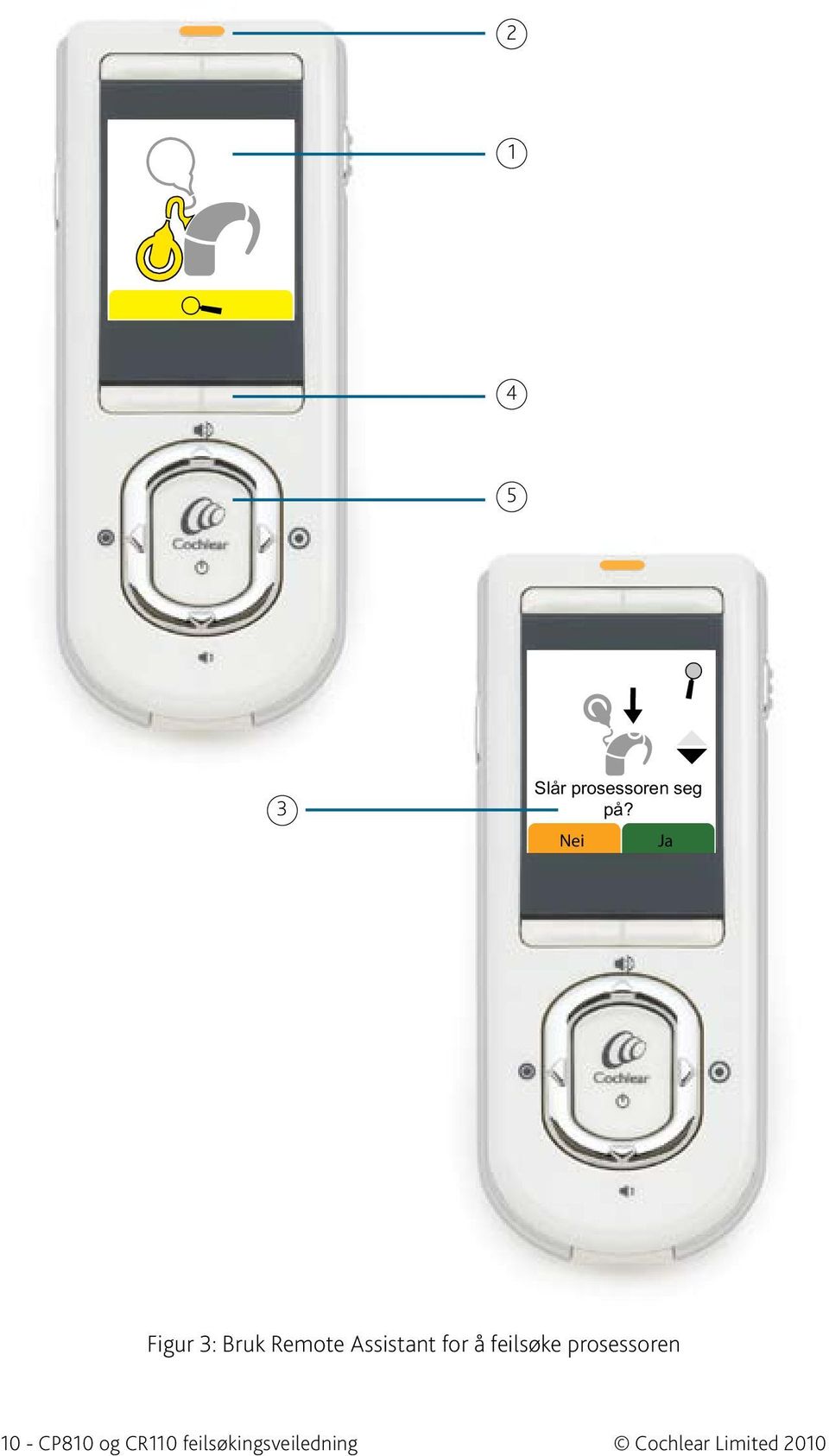 for å feilsøke prosessoren 10 - CP810 og