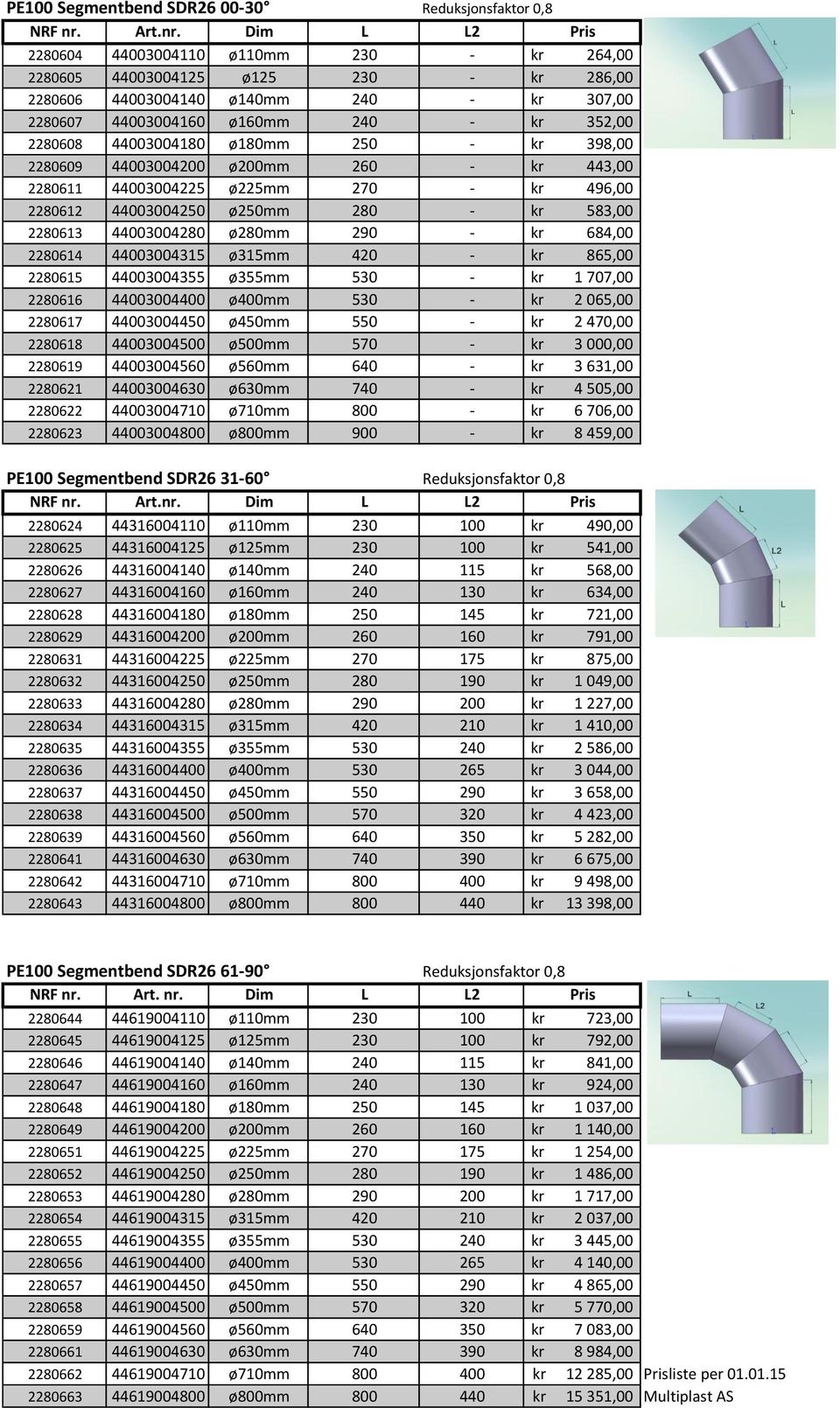 2280613 44003004280 ø280mm 290 - kr 684,00 2280614 44003004315 ø315mm 420 - kr 865,00 2280615 44003004355 ø355mm 530 - kr 1 707,00 2280616 44003004400 ø400mm 530 - kr 2 065,00 2280617 44003004450