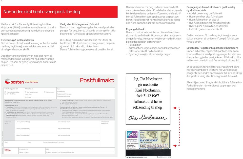 Legitimasjon og fullmakter - PDF Gratis nedlasting