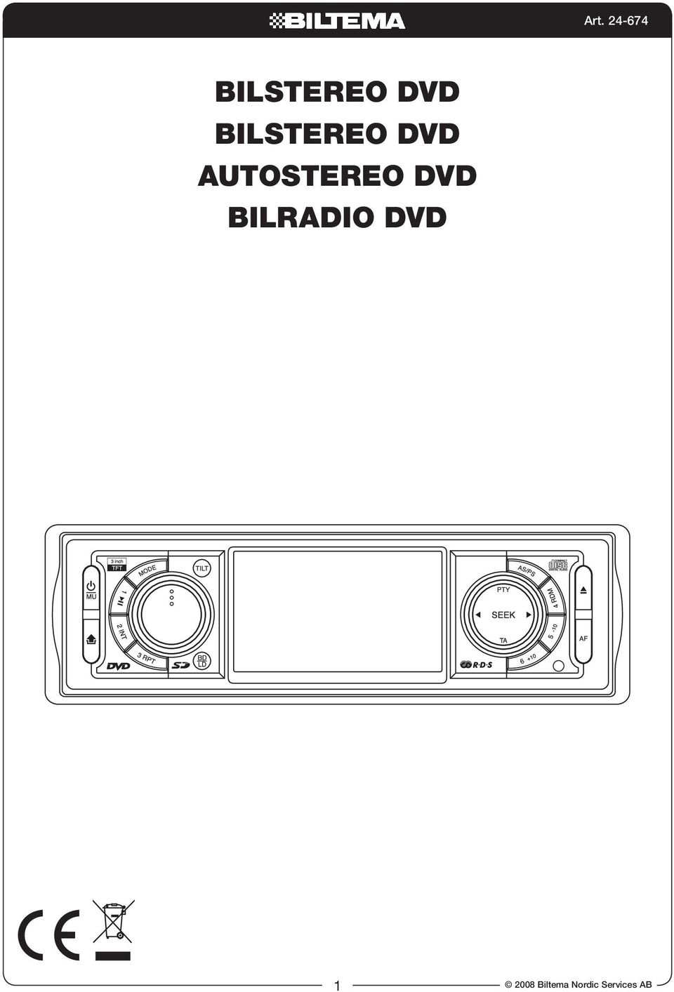 Bilradio DVD 1 2008