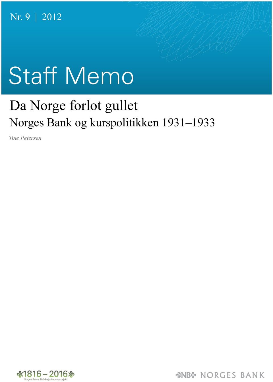 Norges Bank og