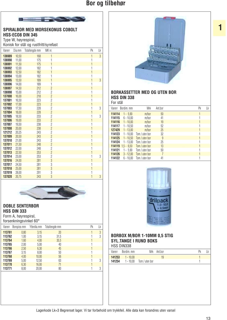 Pk Lk 136989 10,50 168 1 1 3 136990 11,00 175 1 1 136991 11,50 175 1 1 136992 12,00 182 1 1 136993 12,50 182 1 1 136994 13,00 182 1 1 136995 13,50 189 1 1 3 136996 14,00 189 1 1 136997 14,50 212 2 1