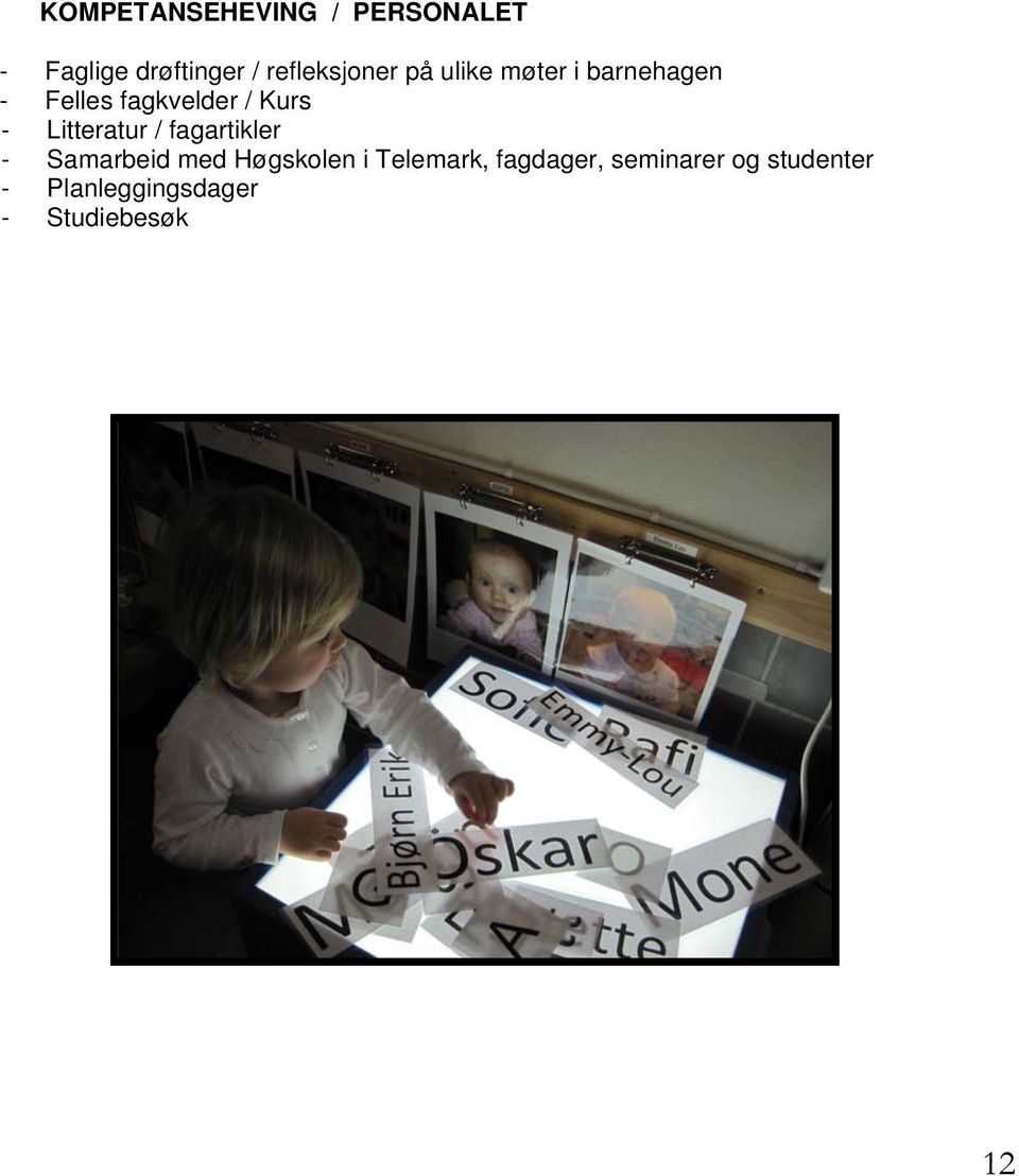Kurs - Litteratur / fagartikler - Samarbeid med Høgskolen i