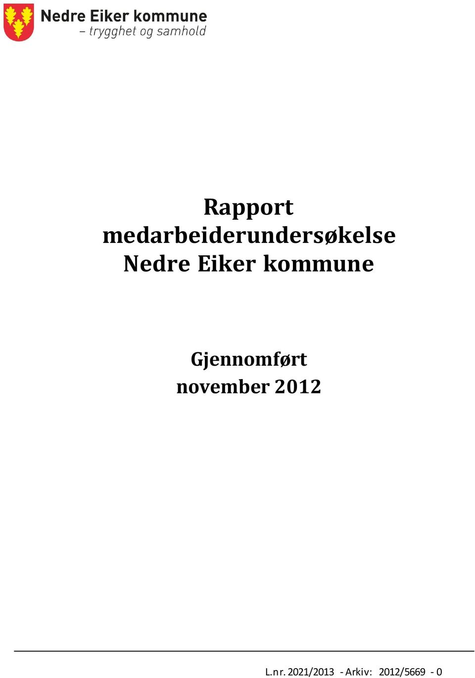 Nedre Eiker kommune