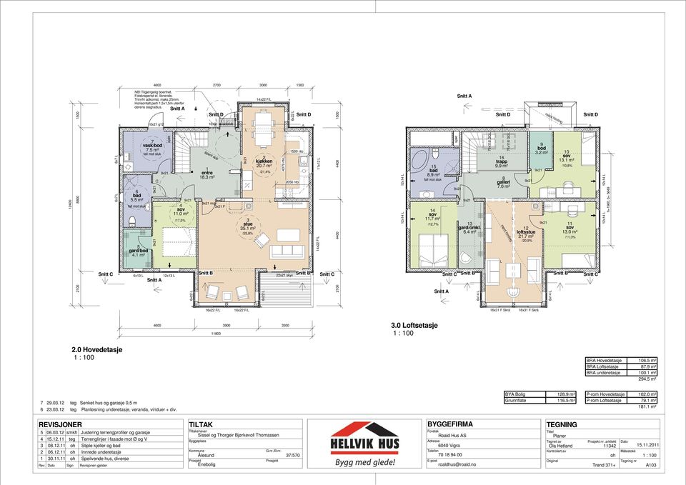 7 m² /21,4% 6x22 4079 nto 6x22 1 nto 2050 nto 22x21 skyv 11x12 4400 1 14x22 F/ 4400 2100 12x14 12x14 15 bad 8.9 m² 14 11.7 m² /12,7% sjakt 13 gard/omkl. 6.4 m² 6x14 78x118 GG 78x118 GG 16 trapp 9.