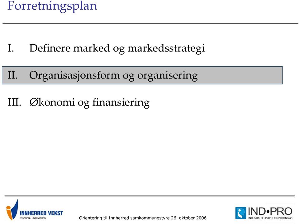 markedsstrategi II.