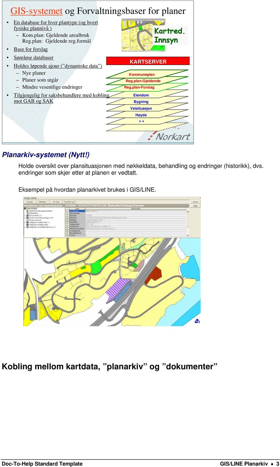 KARTSERVER Kommuneplan Reg.plan-Gjeldende Reg.plan-Forslag Eiendom Bygning Veisituasjon Høyde + + Kartred. Innsyn Planarkiv-systemet (Nytt!