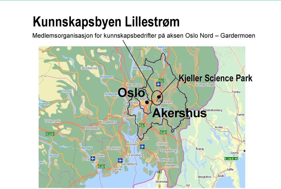 kunnskapsbedrifter på aksen Oslo