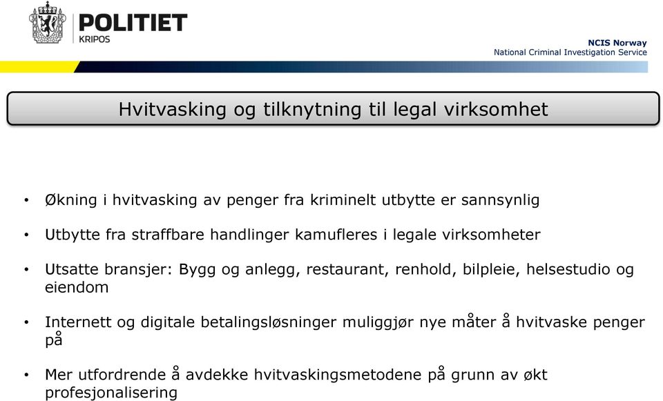 anlegg, restaurant, renhold, bilpleie, helsestudio og eiendom Internett og digitale betalingsløsninger