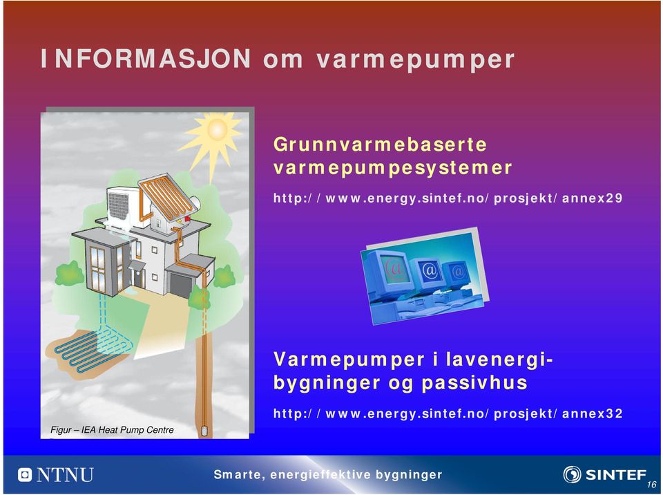 no/prosjekt/annex29 Varmepumper i lavenergibygninger og