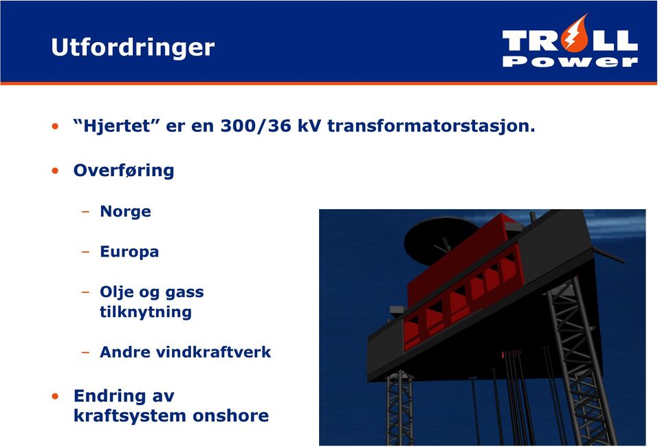 Overføring Norge Europa Olje og gass