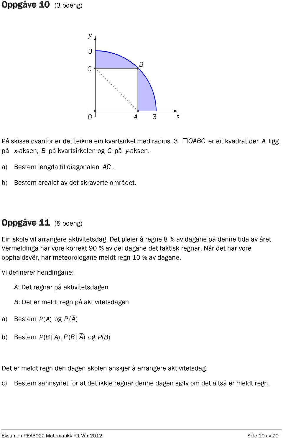 Vêrmeldinga har vore korrekt 90 % av dei dagane det faktisk regnar. Når det har vore opphaldsvêr, har meteorologane meldt regn 10 % av dagane.