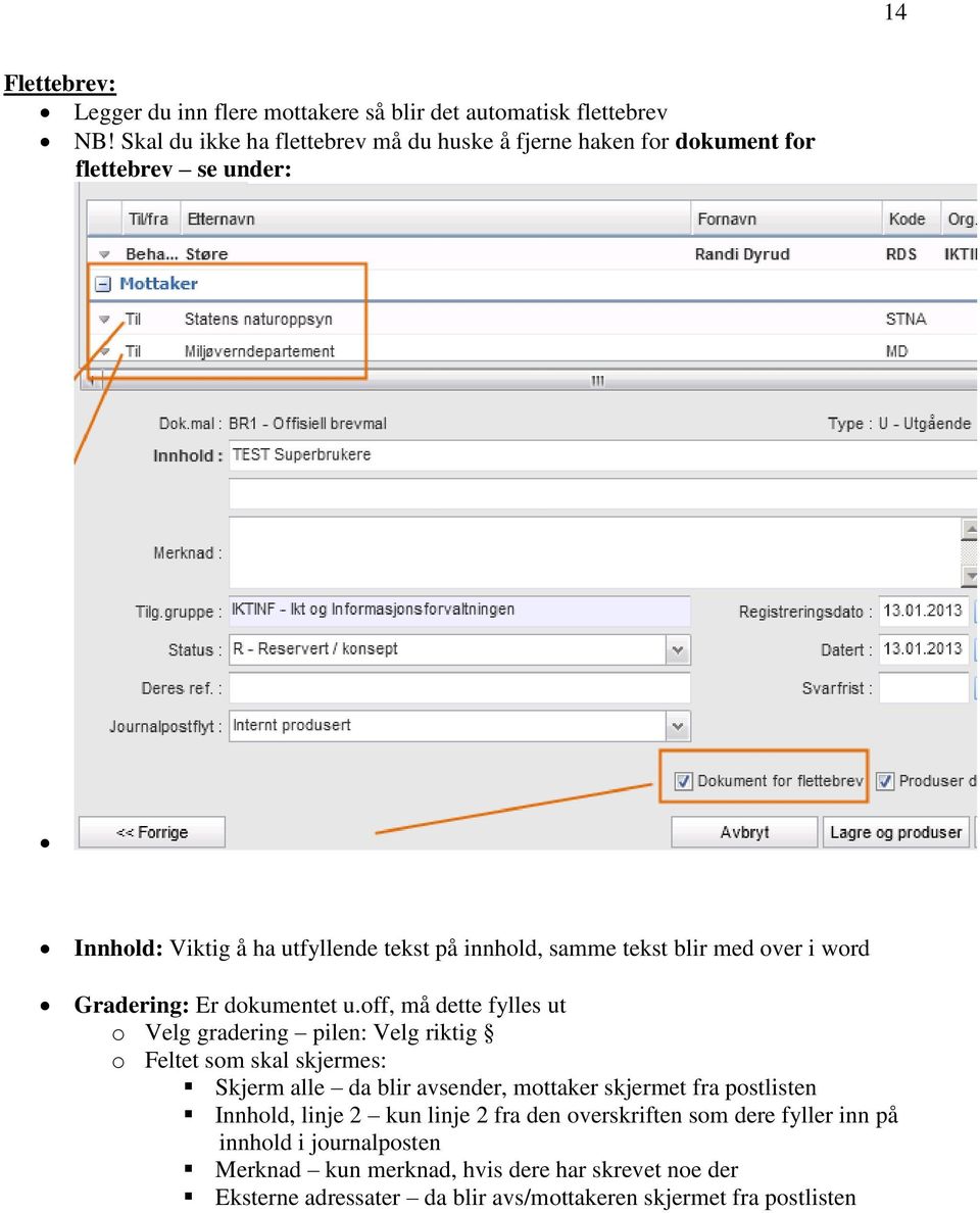 over i word Gradering: Er dokumentet u.