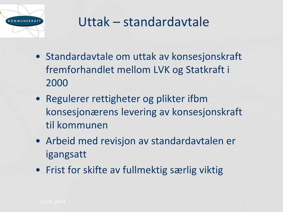 plikter ifbm konsesjonærens levering av konsesjonskraft til kommunen