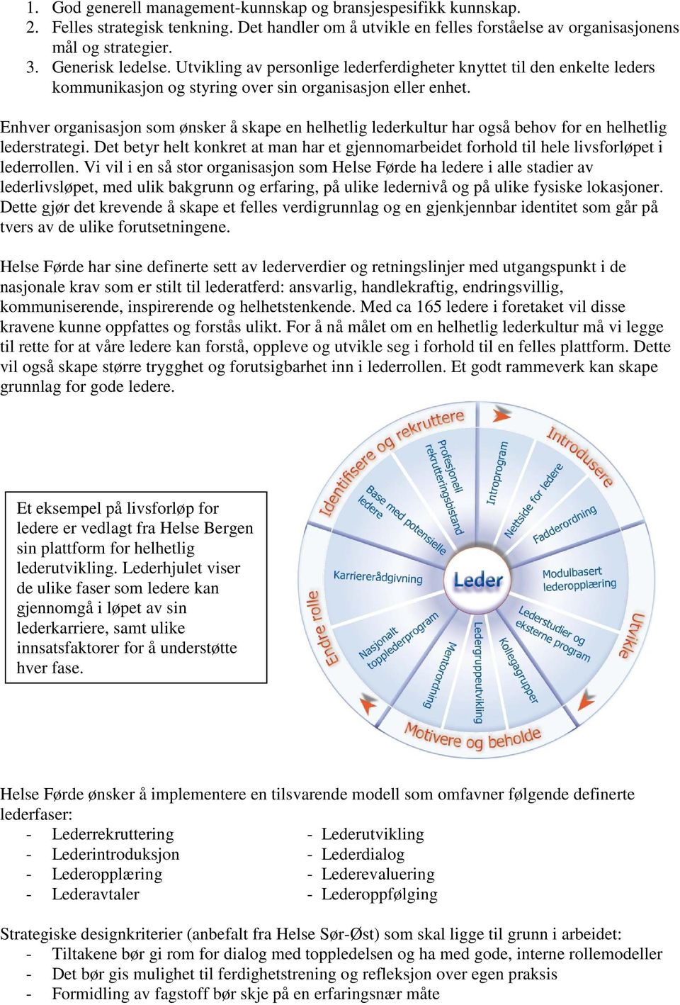 Enhver organisasjon som ønsker å skape en helhetlig lederkultur har også behov for en helhetlig lederstrategi.