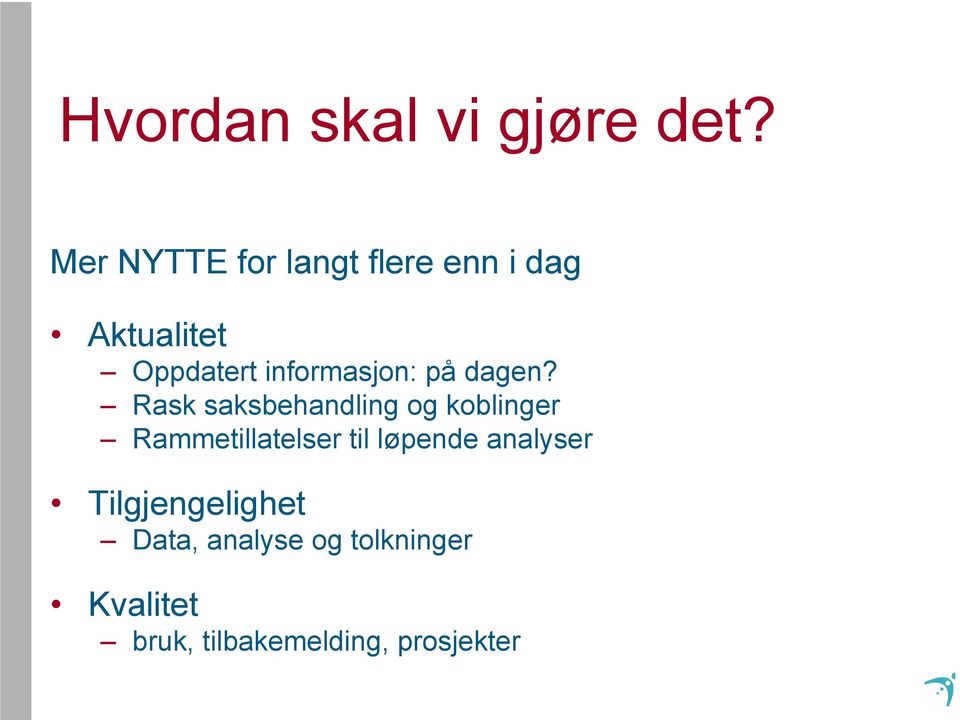 informasjon: på dagen?