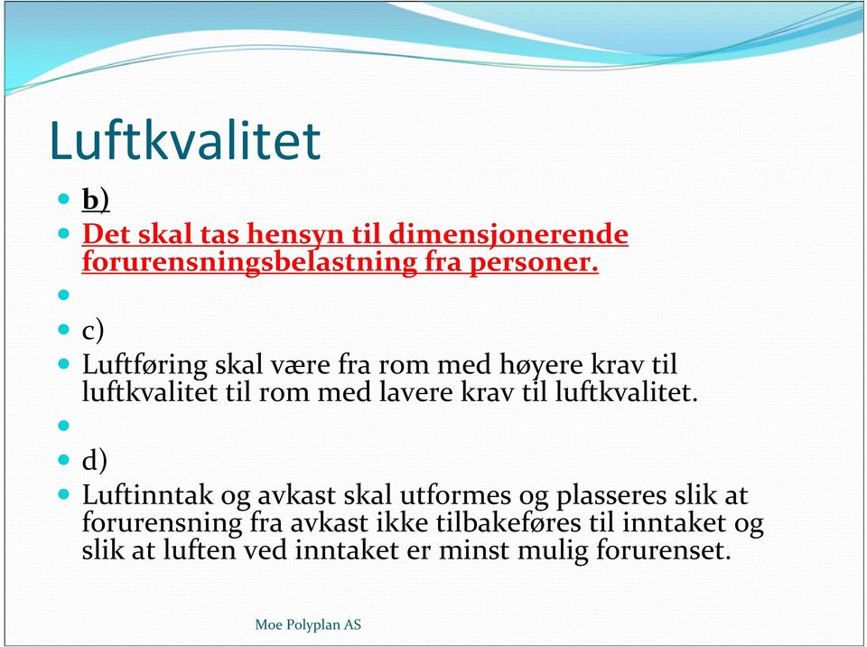 luftkvalitet.