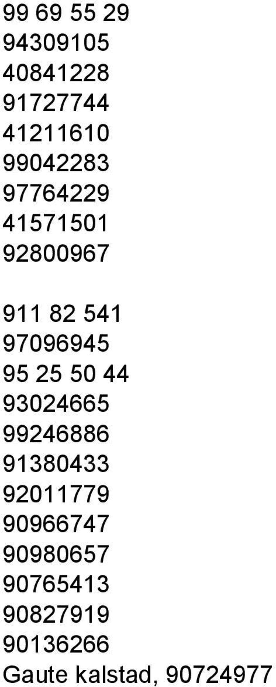 97096945 95 25 50 44 93024665 99246886 91380433