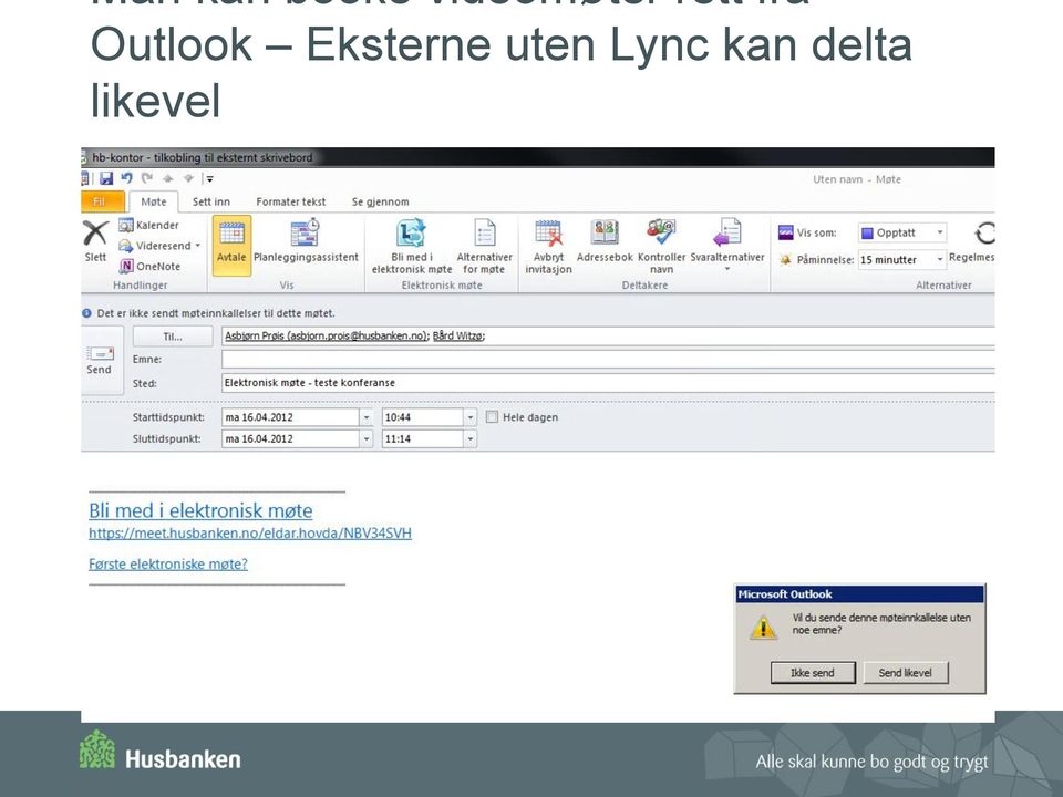 Outlook Eksterne