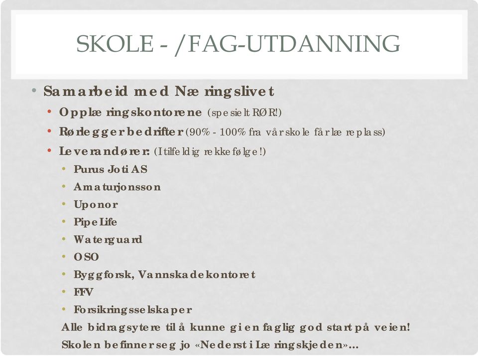 rekkefølge!