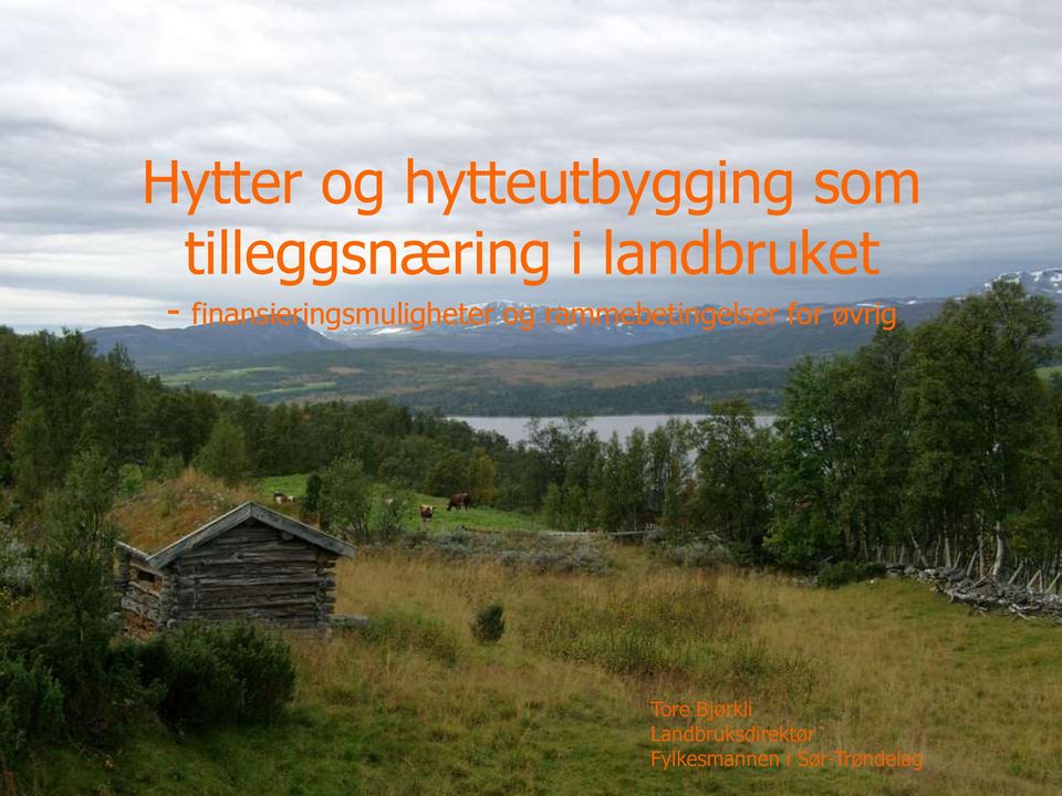 finansieringsmuligheter og