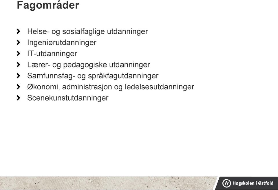 pedagogiske utdanninger Samfunnsfag- og